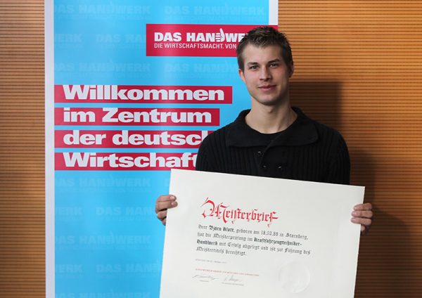 Portrait von Björn Klatt - Kfz Meister und Geschäftsführer